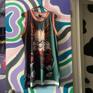 Bakugo Jersey Tank Top